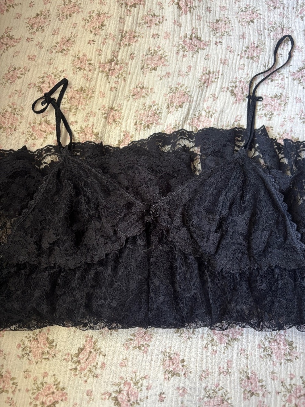 Vintage Lacy Cami Going Out Sexy Chic Top